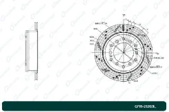 ���� ��������� ��������������� ������������� G-brake GFR-21263L ����� GFR21263L ����