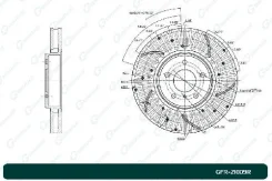 ���� ��������� ��������������� ������������� G-brake GFR-21009R ������ GFR21009R ����