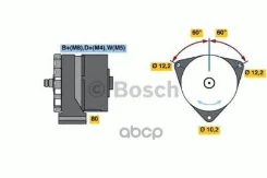 ��������� 12v 55a �� ������ iveco daily 30-8. 59-12 8140.07/27/47 Bosch ���. 0986033090 0986033090 ����