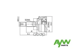������ ������ ������� ��������� ������� AW1510062 AYWIparts ���. AW1510062 AW1510062 ����