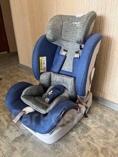 Автокресло группа 0/1/2/3 (0-36 кг) Liko Baby Sprinter Isofit Isofix, б ...