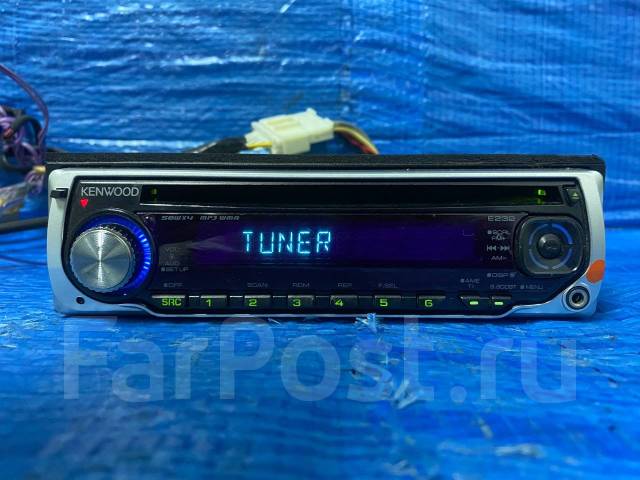 Магнитола Kenwood E232STN, 1 DIN — 178x50 мм, б/у, в наличии. Цена: 1 ...