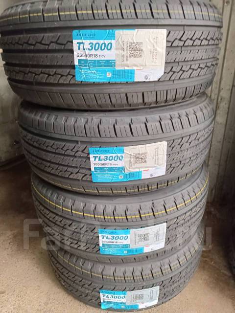 Toledo TL3000, 265/60R18, 18", 12 шт, в наличии, 265 мм, 60 % ...