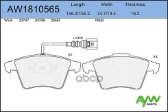 ������� ��������� VW Touareg 02-10 �������� AYWIparts ���. AW1810565 AW1810565 ����