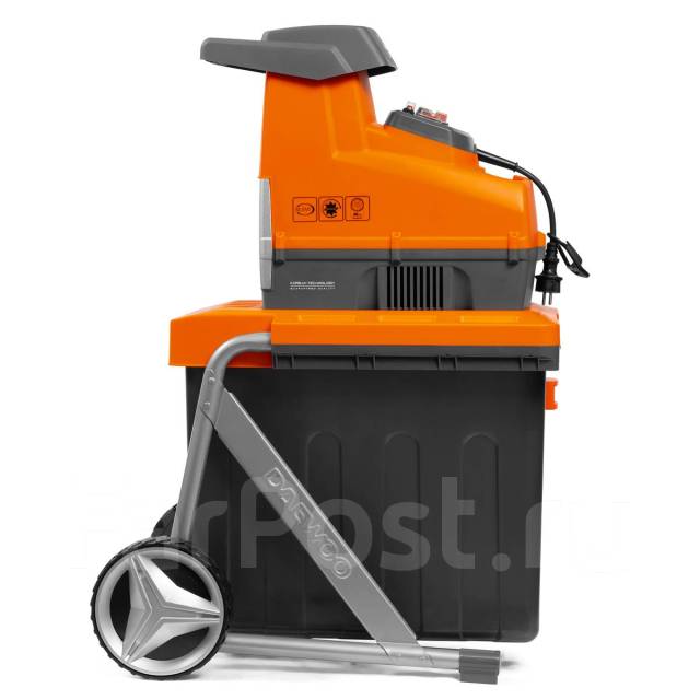 Измельчитель садовый электрический Daewoo DSR 3000E (3кВт. ), новый, в ...