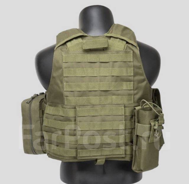 Тактический Разгрузочный Жилет с подсумками Tactical Molle, новый. Цена ...
