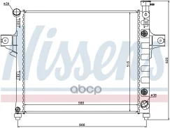 �������� ������� ���������� Nissens ���. 61023 61023 ����
