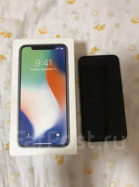 Apple iPhone X. �/�, 64 ��, ������, 4G LTE ����