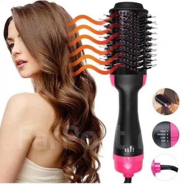 Фен расческа для волос отзывы. One Step hair Dryer and Styler. Стайлер 3 в 1 для волос. Фен стайлер Blower Brush. Professional 4 in 1 hair Comb фен.