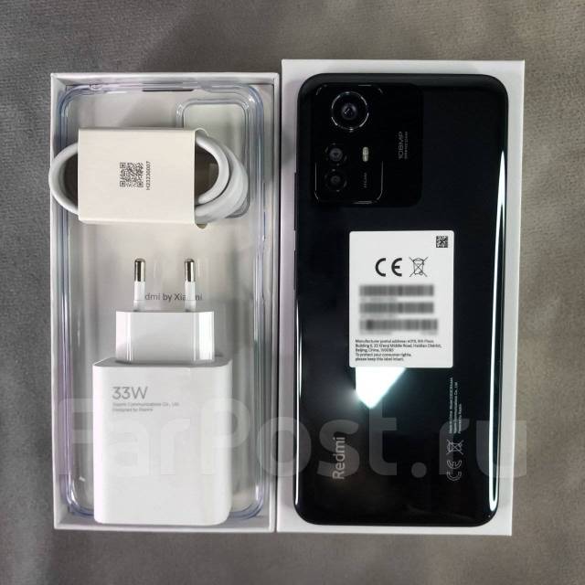 Xiaomi Redmi Note 12S 8ГБ+256ГБ Чёрный! Global! +BTнаушники, 6.43 ...