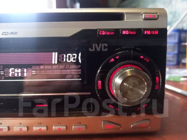 Магнитола, JVC kw-mz640, 2 DIN — 178x100 мм, б/у, в наличии. Цена: 1 ...
