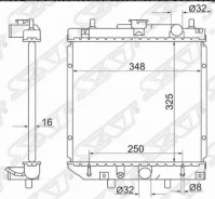 �������� Daihatsu Charade 93-98, Daihatsu Pyzar G3G 96-02 DA00031 ����