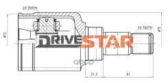 ���� ���������� ����� 23x40x23 Drivestar ���. Icefd2001FL ICEFD2001FL ����