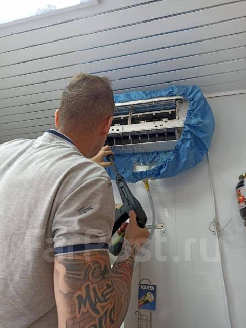 Заправка и ремонт кондиционеров в Хабаровске