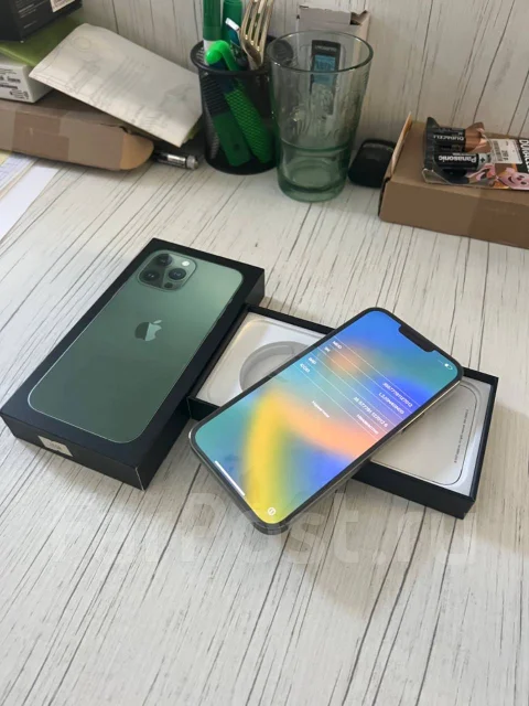 Apple iPhone 13 Pro Max. �����, 256 ��, �������, 3G, 4G LTE, 5G, Dual-SIM, ����������, NFC ����