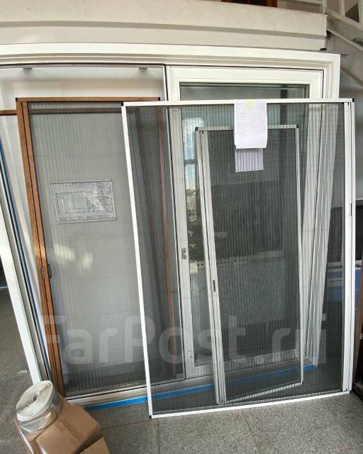 Москитная сетка Плиссе, новый, в наличии. Цена: 8 500₽ во Владивостоке