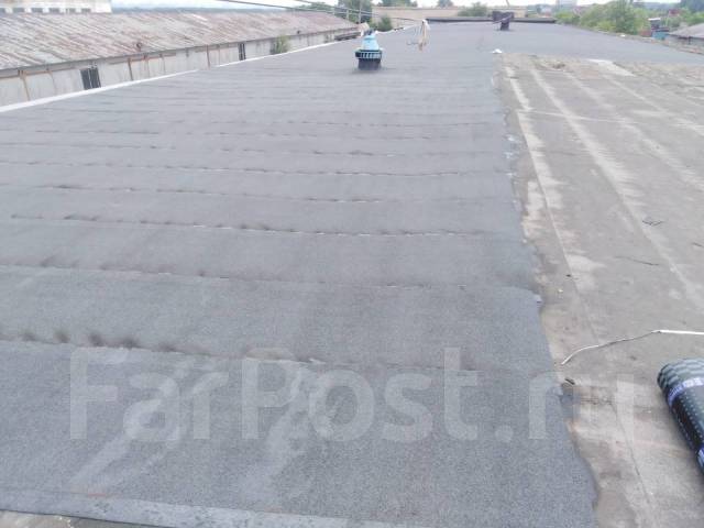 Монтаж и Ремонт Мягкой Кровли. Технониколь. Гидроизоляция в Хабаровске