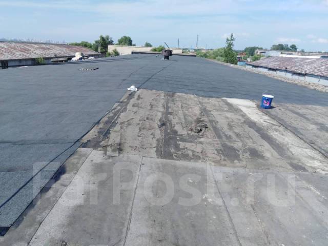 Монтаж и Ремонт Мягкой Кровли. Технониколь. Гидроизоляция в Хабаровске