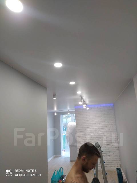 Натяжные потолки любой сложности! Договор. Гарантия во Владивостоке