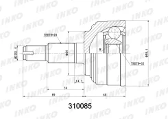 ���� ������� 28/32 | ����� ����/��� | INKO 310085 310085 ����