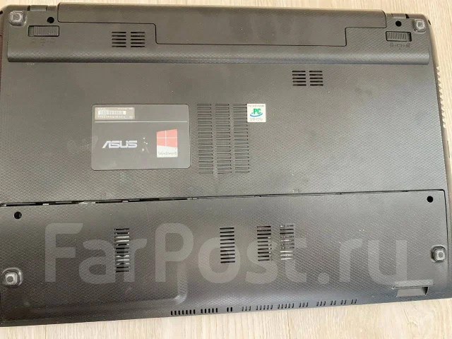 Asus X55U. 15.4", 130����, ��� 8 ��, ���� 120���, WiFi: 1, Bluetooth: 1, ����������� �� 2��. ����