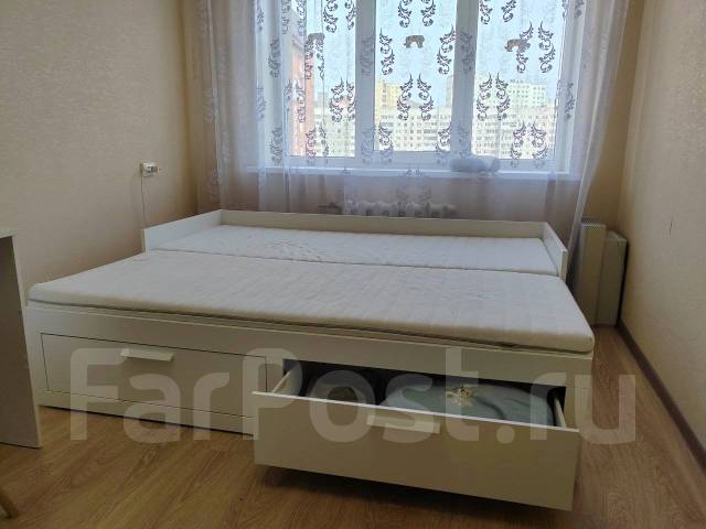 Кушетка раскладная ИКЕА Brimnes, б/у, в наличии. Цена: 15 000₽ во ...