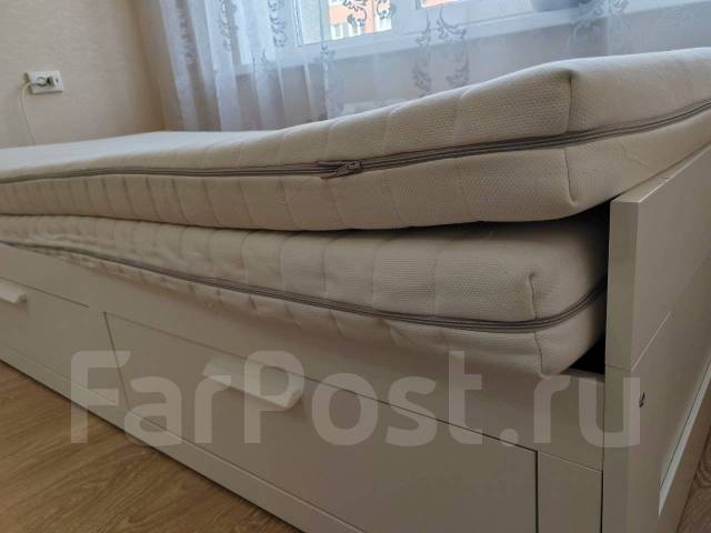 Кушетка раскладная ИКЕА Brimnes, б/у, в наличии. Цена: 15 000₽ во ...