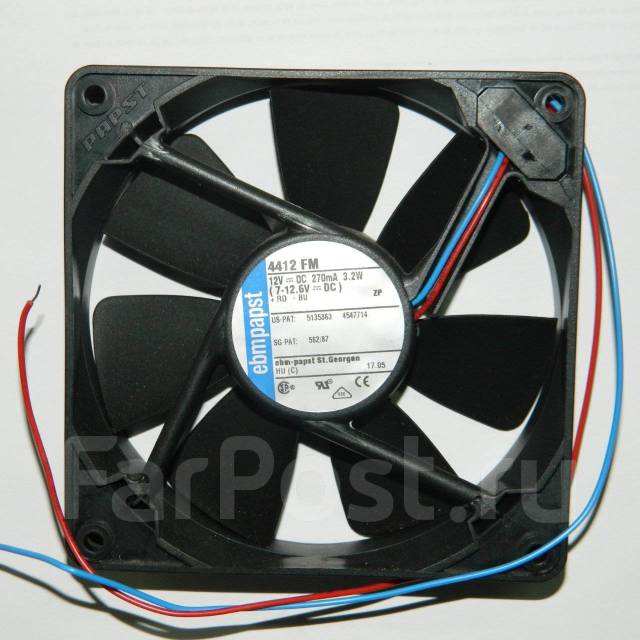 Вентиляторы ebmPapst, NMB склад безнал во Владивостоке