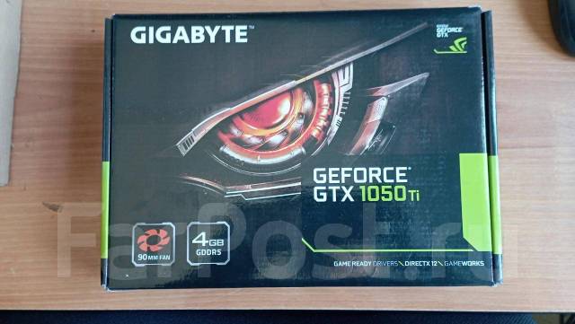 Gigabyte GeForce GTX 1050 Ti GV N105TD5 4GD 4 Gb