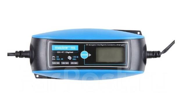 Зарядное устройство Solaris CH-41 Digital (6-12В, емкость до 120 А) купить в Мин