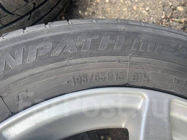 Комплект колёс на летней резине Toyo Tranpath MPZ, 15", 1 шт, 195 мм ...