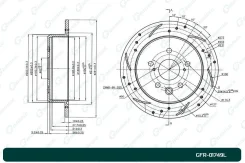 ���� ��������� ��������������� ����� G-Brake GFR01749L GFR01749L ����