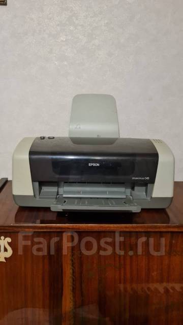 Принтер струйный Epson Stylus C45, цветн. A4, б/у, в наличии. Цена: 1 ...