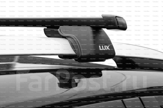 Багажник на крышу LUX Классик с прямоуг. дугами 1,2м для а/м с рейл ...