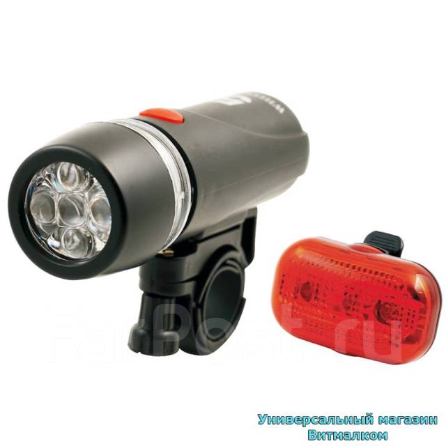 Комплект Светодиодных Фонарей Torrent Fsbil-127-1 Велосипедный, 5.