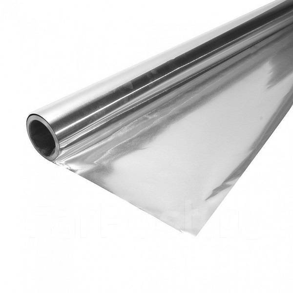 Фольга алюминиевая (алюминевая) для бань и саун (80 мкм. рул. 10 м2), в ...