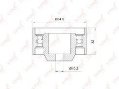 ����� �������� ����� ��� Lynxauto [PB3017] PB3017 ����