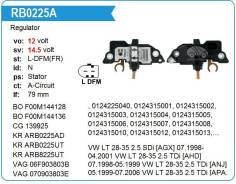 ��������� ���������� AUDI A3 1.9, Skoda Octavia 1.9 UTM RB0225A ����
