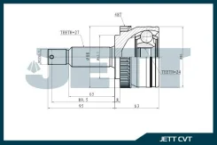 ���� �������� �������� JETT V427067 ABS V427067ABS ����
