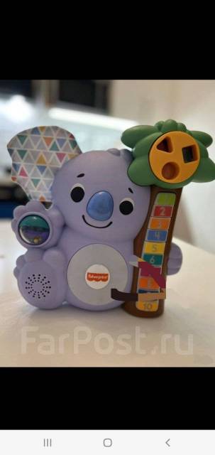 Fisher price Линкималс Коала, б/у, в наличии. Цена: 2 000₽ во Владивостоке