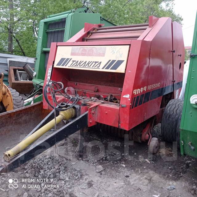 Пресс- подборщик Такакита RB 1550, б/у без пробега по рф, в наличии ...
