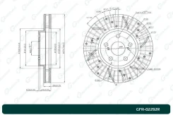 ���� ��������� ��������������� ������������� ������ G-Brake GFR02292R GFR02292R ����