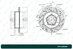 ���� ��������� ��������������� ������������� ������ G-Brake GFR02659R GFR02659R ����