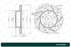 ���� ��������� ��������������� ������������� ������ G-Brake GFR02763R GFR02763R ����