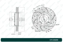 ���� ��������� ��������������� ������������� ������ G-Brake GFR02826R GFR02826R ����