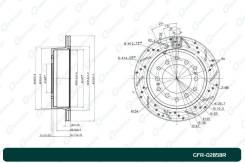 ���� ��������� ��������������� ������������� ������ G-Brake GFR02858R GFR02858R ����