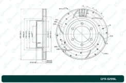 ���� ��������� ��������������� ������������� ����� G-Brake GFR02916L GFR02916L ����