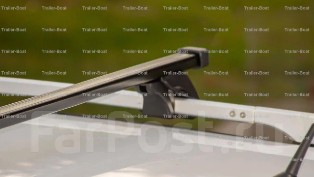 Багажник на крышу LUX Классик с прямоуг. дугами 1,2м для а/м с рейл ...