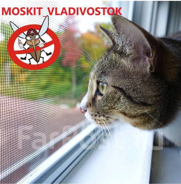Москитная сетка "Антикошка" на окно любого размера 3000 руб, новый, в ...