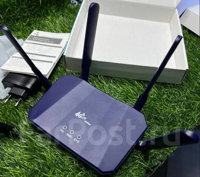 Wifi Wi-Fi Роутер маршрутизатор 4G LTE, LAN с сим картой 300 Мбит ...